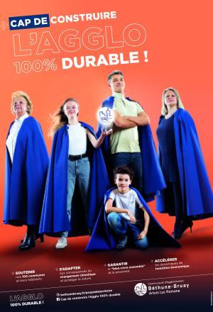 visuel Cap de construire l'agglo 100% durable