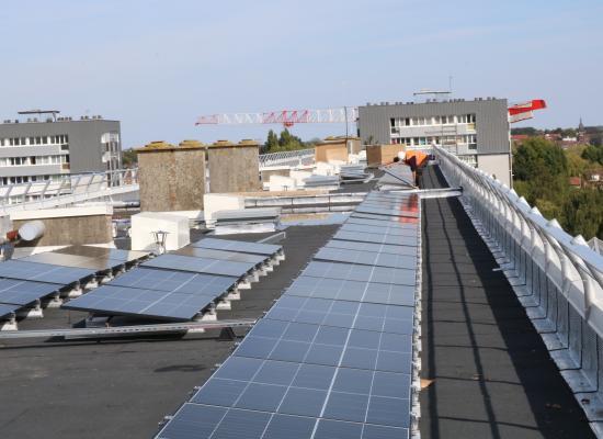Panneaux photovoltaïques Agglomération Béthune-Bruay 